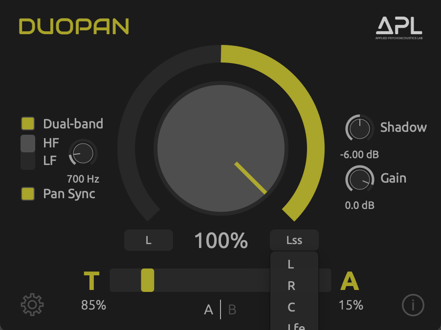 DUOPAN – a Psychoacoustic Panner that Brings Natural Depth and Width to Your Mixes